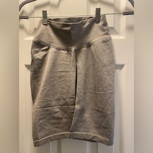 Balance Athletica/Vitality Gray Biker Shorts